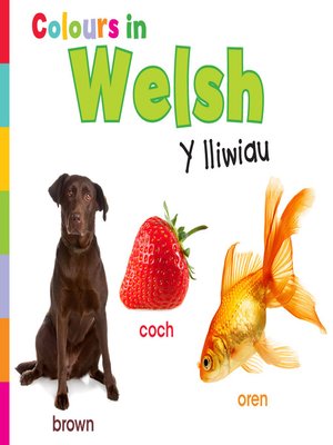 cover image of Colours in Welsh